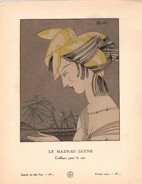 Le Madras jaune, 1920