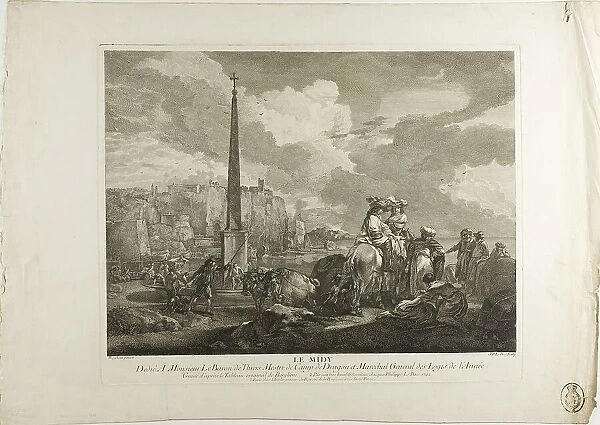 Le Midy, 1742. Creator: Jacques Philippe Le Bas