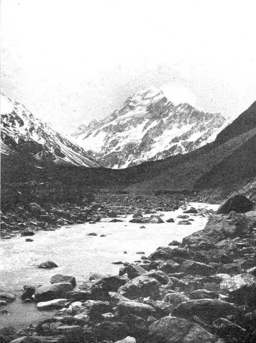 Framed Print : Le Mont Cook; Les Terres Du Pacifique, 1914. Creator: Unknown Framed Print : Le Mont Cook; Les Terres Du Pacifique, 1914. Creator: Unknown