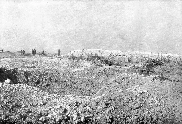 Framed Print : At Le Mort Homme; The recaptured ridge of Mort-Homme, 1917. Creator: Unknown Framed Print : At Le Mort Homme; The recaptured ridge of Mort-Homme, 1917. Creator: Unknown