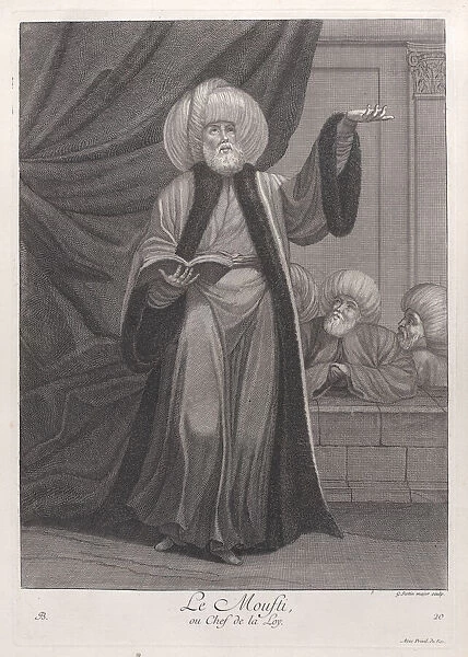 Le Moufti, ou Chef de la Loy, 1714-15. Creator: Unknown