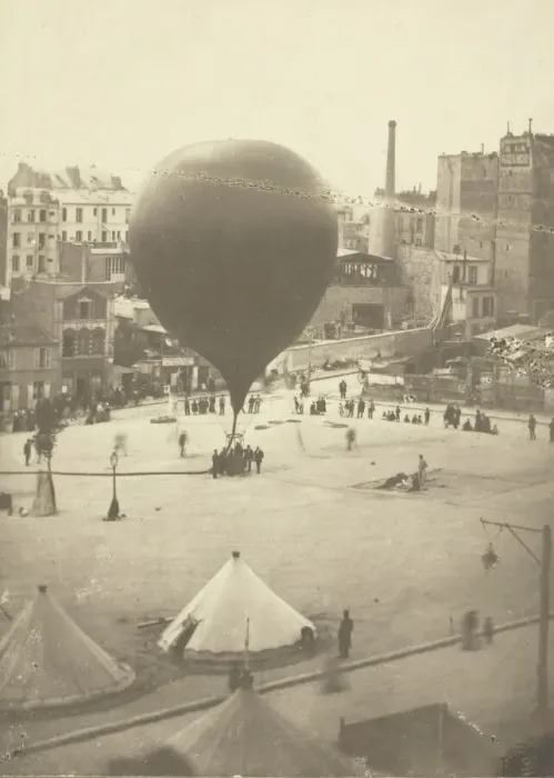 Framed Print : Le Neptune, Place Saint-Pierre aMontmartre, September 23, 1870. Creator: Nadar Framed Print : Le Neptune, Place Saint-Pierre aMontmartre, September 23, 1870. Creator: Nadar