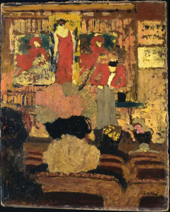 Framed Print : Le Numero d illusionniste, c. 1895. Creator: Vuillard, Edouard (1868-1940) Framed Print : Le Numero d illusionniste, c. 1895. Creator: Vuillard, Edouard (1868-1940)