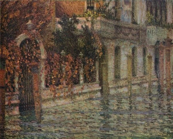Le Palais Blanc, Automne, Venise, c1906, (1918). Artist: Henri Eugene Le Sidaner