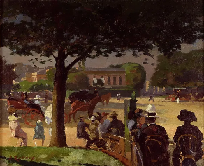 Framed Print : Le Palais Rose, c.1908. Creator: Jules Ernest Renoux Framed Print : Le Palais Rose, c.1908. Creator: Jules Ernest Renoux