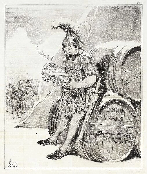 Le Passage d'Annibal, 1842. Creator: Honore Daumier