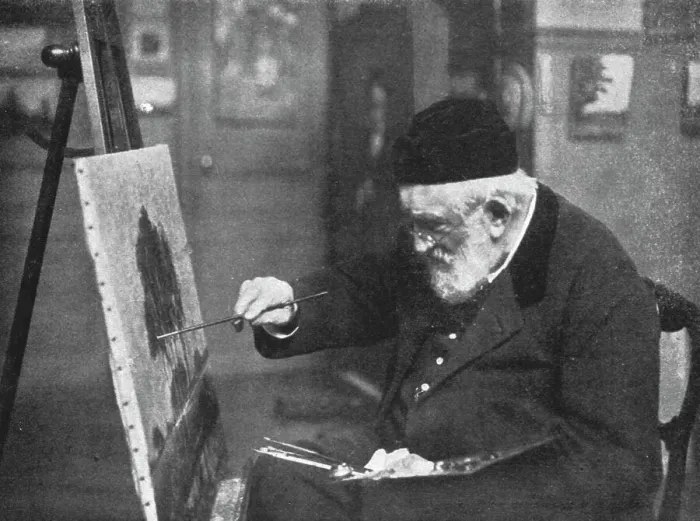 Framed Print : Le Peintre Henri-Joseph Harpignies, 1916. Creator: Manuel Framed Print : Le Peintre Henri-Joseph Harpignies, 1916. Creator: Manuel