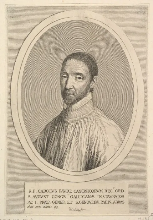 Framed Print : Le Pere Charles Faure. Creator: Claude Mellan Framed Print : Le Pere Charles Faure. Creator: Claude Mellan