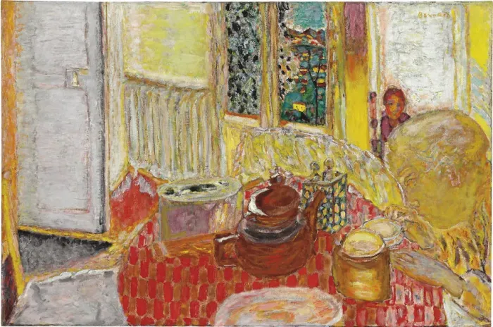 Framed Print : Le petit dejeuner, 1936. Artist: Bonnard, Pierre (1867-1947) Framed Print : Le petit dejeuner, 1936. Artist: Bonnard, Pierre (1867-1947)