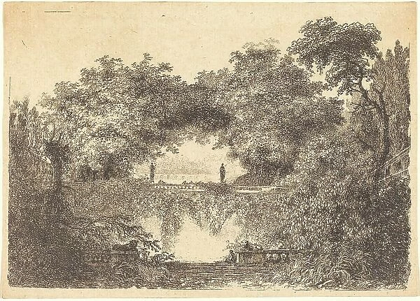 Le Petit Parc, 1763 / 65. Creator: Jean Claude Richard Saint-Non