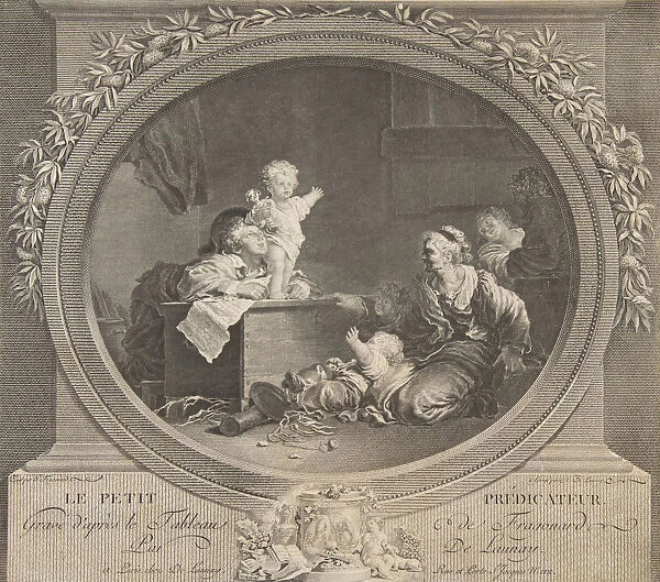 Le Petit Predicateur, 18th century. 18th century. Creator: Nicolas de Launay