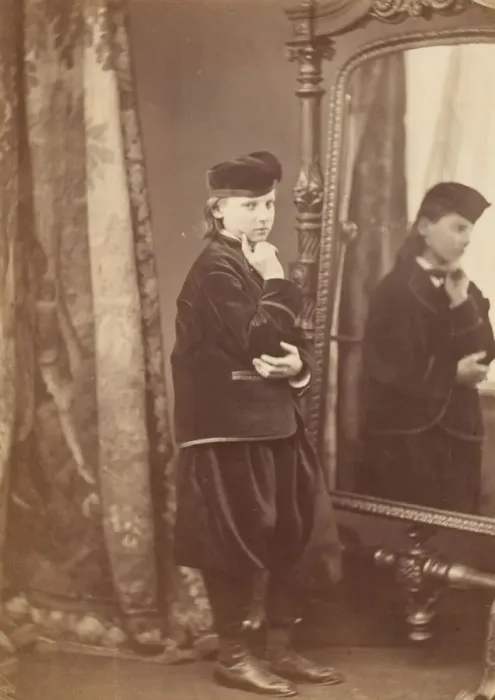Framed Print : Le petit Russe, 1860s. Creator: Pierre-Louis Pierson Framed Print : Le petit Russe, 1860s. Creator: Pierre-Louis Pierson