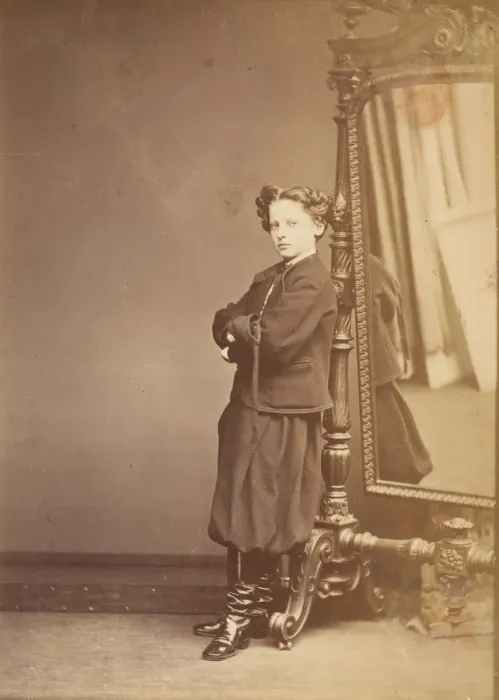 Framed Print : Le petit Russe, 1860s. Creator: Pierre-Louis Pierson Framed Print : Le petit Russe, 1860s. Creator: Pierre-Louis Pierson