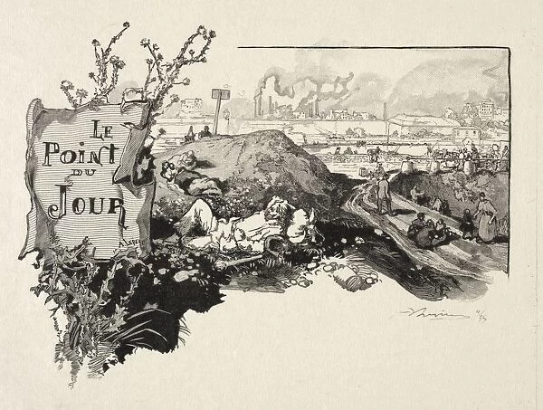 Le Point du Jour. Creator: Auguste Louis Lepere (French, 1849-1918)