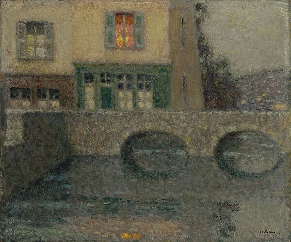 Le Pont, Between 1931 and 1938. Creator: Le Sidaner, Henri (1862-1939)