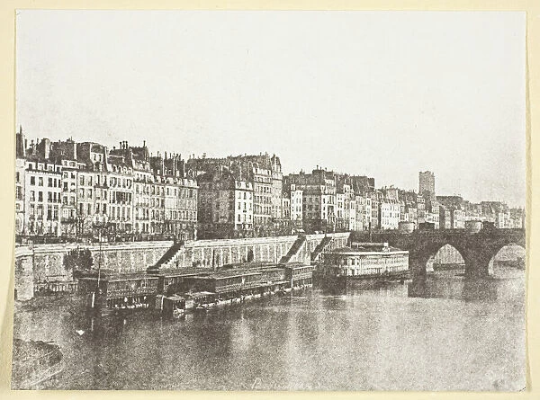 Le Pont-Neuf, les quais, les bains 'A la Samaritaine'et la Tour St Jacques
