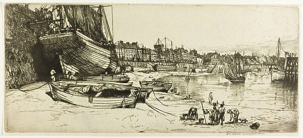 Le Port de Boulogne-sur-Mer, 1902. Creator: Donald Shaw MacLaughlan