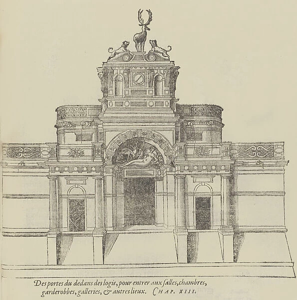 Le Premier Tome de l Architecture, 1567. Creator: Unknown
