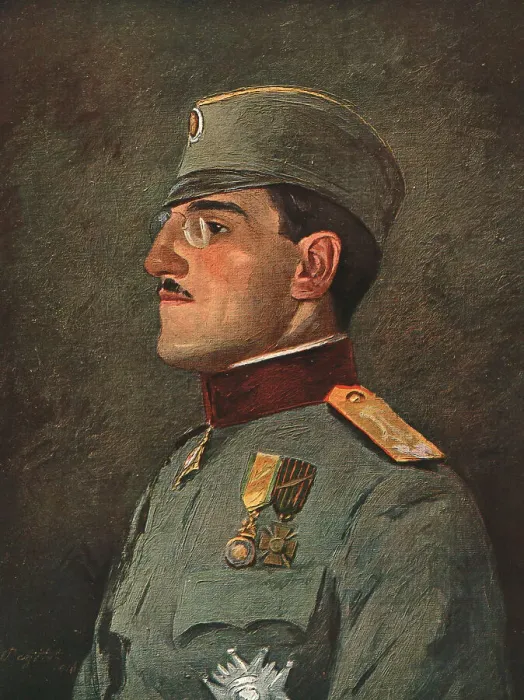 Framed Print : Le Prince Alexandre de Serbie, 1916. Creator: Vladimir Betzitch Framed Print : Le Prince Alexandre de Serbie, 1916. Creator: Vladimir Betzitch