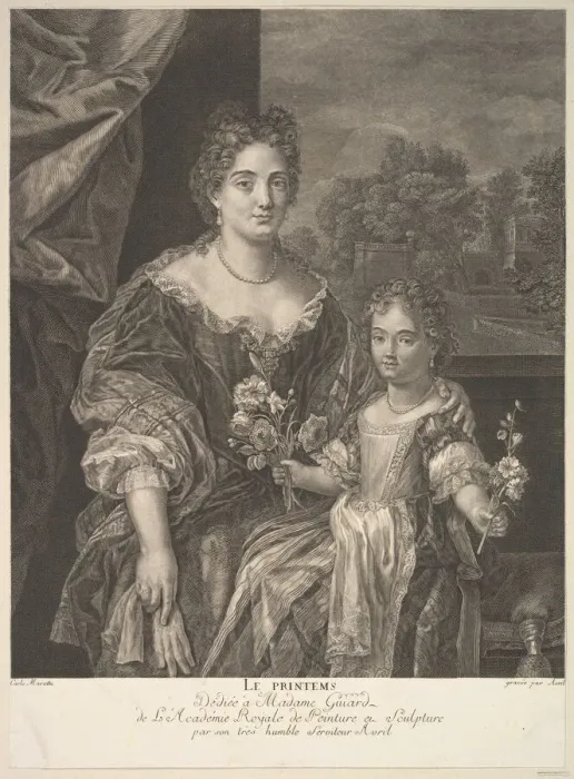 Framed Print : Le Printemps, 1760-1831. Creator: Jean Jacques Avril Framed Print : Le Printemps, 1760-1831. Creator: Jean Jacques Avril