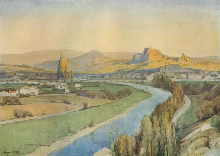 Framed Print : Le Puy, France, 1922. Artist: Herbert Edwin Pelham Hughes-Stanton Framed Print : Le Puy, France, 1922. Artist: Herbert Edwin Pelham Hughes-Stanton