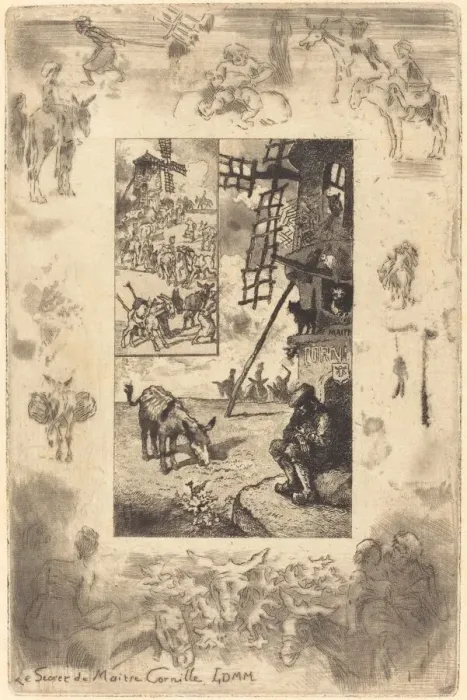 Framed Print : Le Secret du Maitre Cornille (The Secret of Master Cornille), c. 1885 Framed Print : Le Secret du Maitre Cornille (The Secret of Master Cornille), c. 1885