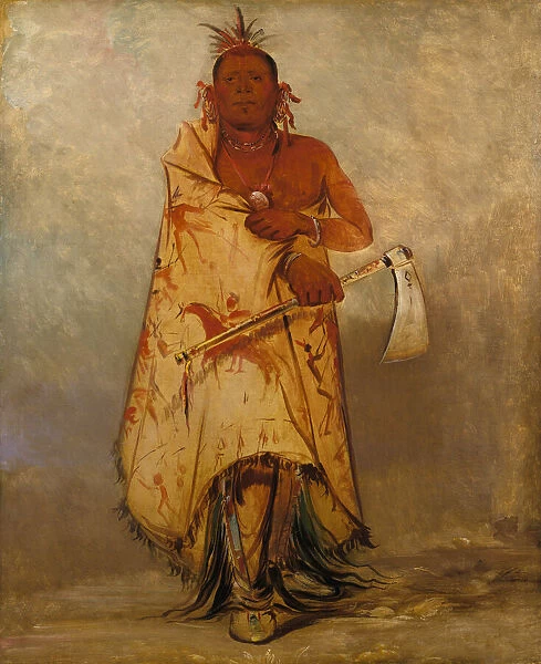 Le-sháw-loo-láh-le-hoo, Big Elk, Chief of the Skidi (Wolf) Pawnee, 1832