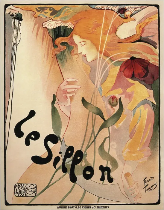 Framed Print : Le Sillon (Poster), 1890s. Creator: Fernand Toussaint Framed Print : Le Sillon (Poster), 1890s. Creator: Fernand Toussaint
