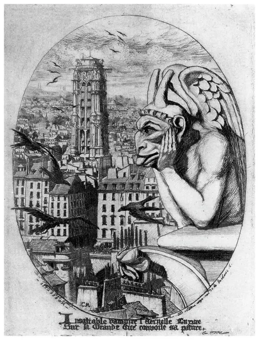 Framed Print : Le Stryge, c1841-1868 (1924). Artist: Charles Meryon Framed Print : Le Stryge, c1841-1868 (1924). Artist: Charles Meryon
