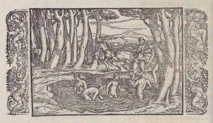 Framed Print : Le Trasformationi, 1558. 1558. Creator: Giovanni Antonio Rusconi Framed Print : Le Trasformationi, 1558. 1558. Creator: Giovanni Antonio Rusconi