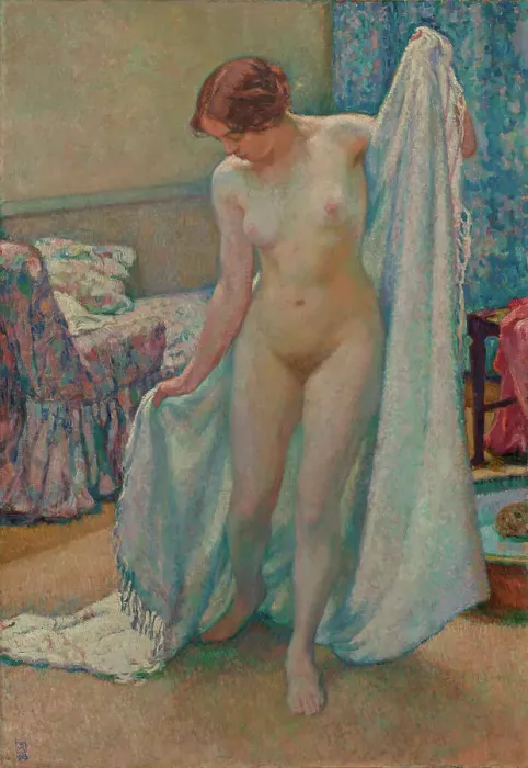 Framed Print : Le Tub, 1913. Creator: Rysselberghe; Théo van (1862-1926) Framed Print : Le Tub, 1913. Creator: Rysselberghe; Théo van (1862-1926)