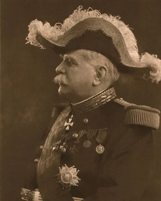Framed Print : Le vainqueur de la Marne; Le Marechal Joffre, 1917. Creator: R. Melcy Framed Print : Le vainqueur de la Marne; Le Marechal Joffre, 1917. Creator: R. Melcy