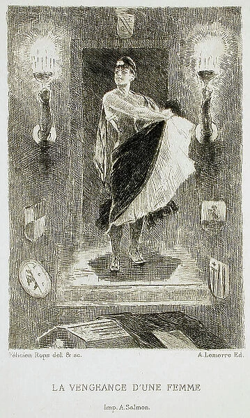 Le Vengeance d'une femme, 1886. Creator: Félicien Rops