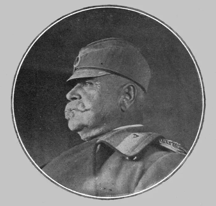 Framed Print : Le voivode Stepanovitch, commandant la 2e armee serbe. 1916. Creator: Samson Tchernoff Framed Print : Le voivode Stepanovitch, commandant la 2e armee serbe. 1916. Creator: Samson Tchernoff