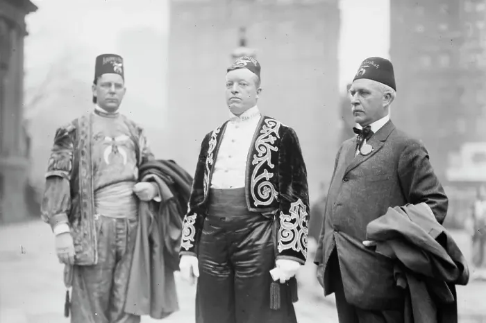 Framed Print : L.E. Westrick -- Col. Geo. Filmer -- Douglas White -- N.Y. 1914. Creator: Bain News Service Framed Print : L.E. Westrick -- Col. Geo. Filmer -- Douglas White -- N.Y. 1914. Creator: Bain News Service