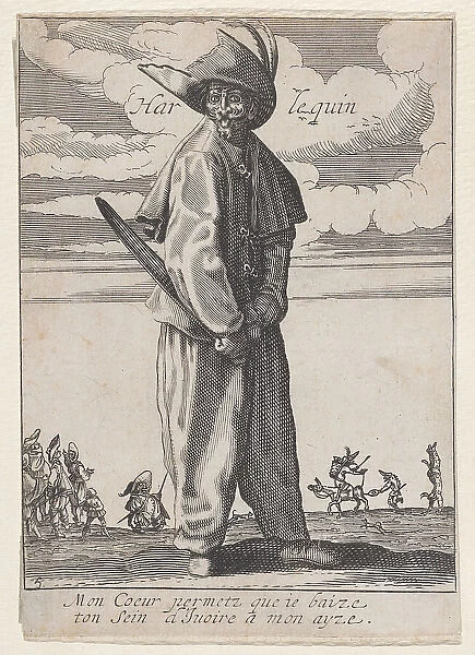 Le Zani ou Scapin, from Les Trois Pantalons pièces appélees Les Trois Acteurs, 17th century. Creator: Anon