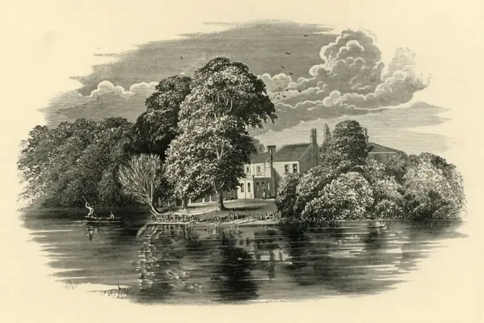 Framed Print : On the Lea, c1890. Creator: Unknown Framed Print : On the Lea, c1890. Creator: Unknown