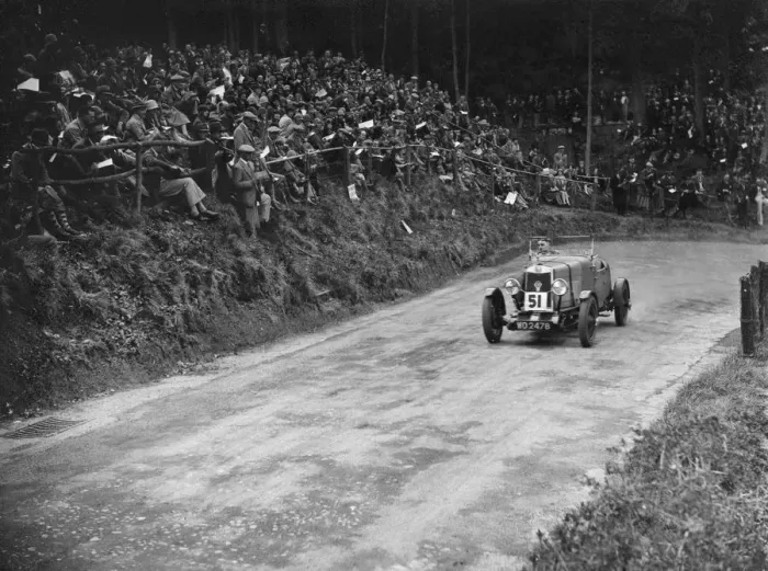 Framed Print : Lea-Francis Hyper competing in the Shelsley Walsh Amateur Hillclimb, Worcestershire, 1929 Framed Print : Lea-Francis Hyper competing in the Shelsley Walsh Amateur Hillclimb, Worcestershire, 1929