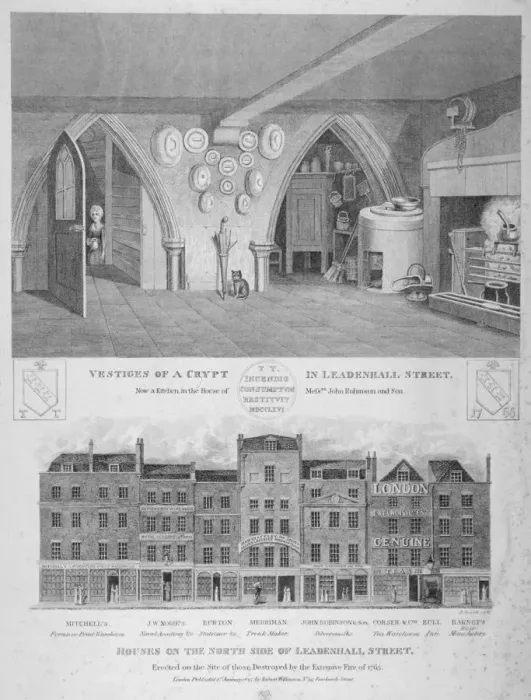 Framed Print : Leadenhall Street, City of London, 1825. Artist: Bartholomew Howlett Framed Print : Leadenhall Street, City of London, 1825. Artist: Bartholomew Howlett