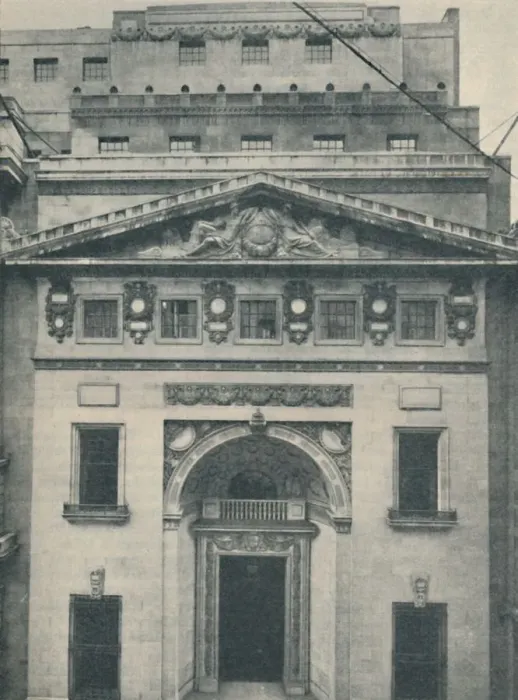 Framed Print : The Leadenhall Street Entrance of Lloyd s, 1936 Framed Print : The Leadenhall Street Entrance of Lloyd s, 1936