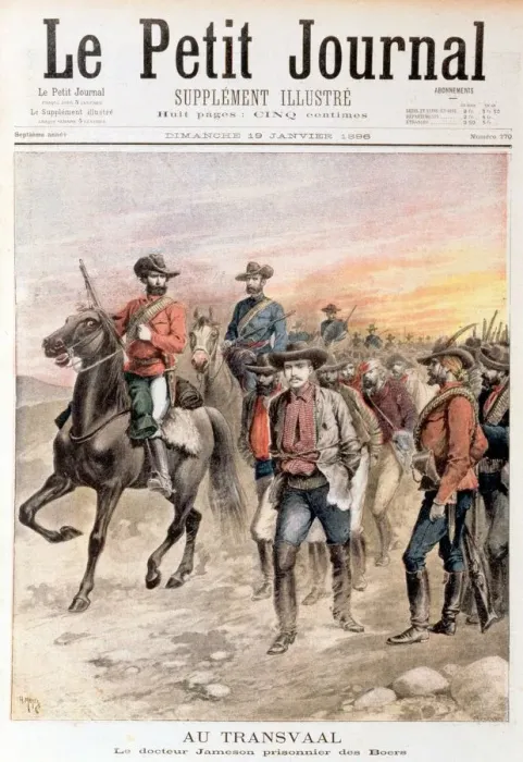 Framed Print : Leander Starr Jameson taken prisoner after the failure of the Jameson Raid, South Africa, 1896 Framed Print : Leander Starr Jameson taken prisoner after the failure of the Jameson Raid, South Africa, 1896