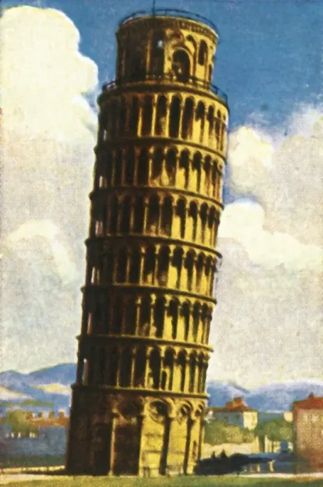 Framed Print : The Leaning Tower of Pisa, c1928. Creator: Unknown Framed Print : The Leaning Tower of Pisa, c1928. Creator: Unknown
