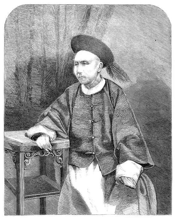Framed Print : Leaon, the Governor-General of Kwang-Tung and Kwang-Si, China, 1860. Creator: Unknown Framed Print : Leaon, the Governor-General of Kwang-Tung and Kwang-Si, China, 1860. Creator: Unknown