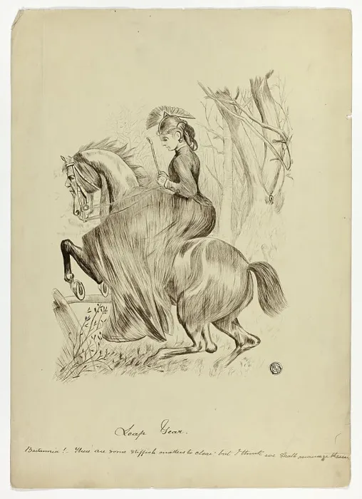 Framed Print : Leap Year, Britannia!, n.d. Creator: Unknown Framed Print : Leap Year, Britannia!, n.d. Creator: Unknown