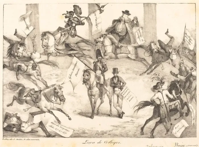 Framed Print : Lecon de Voltiges (Trick Riding), 1822. Creator: Eugene Delacroix Framed Print : Lecon de Voltiges (Trick Riding), 1822. Creator: Eugene Delacroix