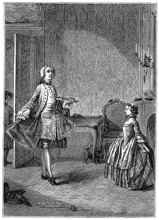 Framed Print : The Lecture, (1885). Artist: Cazot