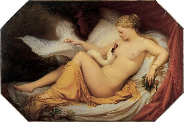 Leda and the Swan, 1855