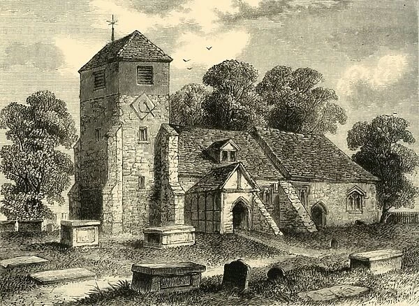 Lee Church in 1795, (c1878). Creator: Unknown