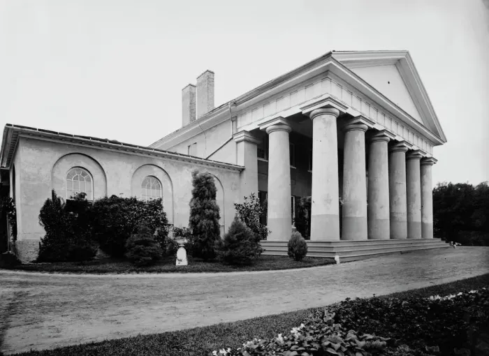 Framed Print : Lee Mansion - exterior, between 1860 and 1880. Creator: Unknown