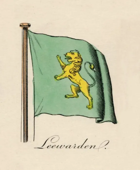 Framed Print : Leewarden, 1838 Framed Print : Leewarden, 1838